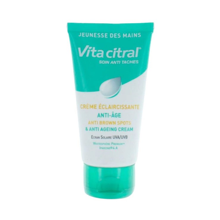 Soin Anti Taches Creme Eclaircissante Mains Anti Age 75 ml Vita Citral