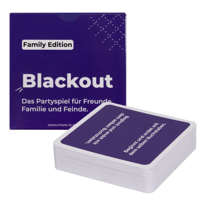 Blackout - Familiy Edition - Partyspiel