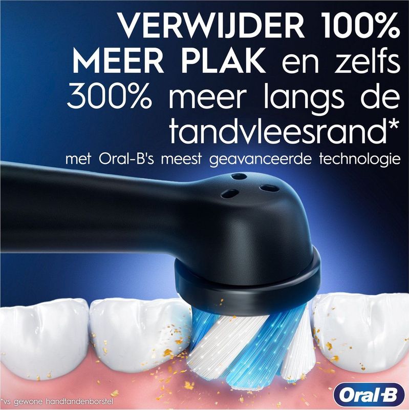 Oral-B Special Edition iO - 9 - Roze en Zwart - Elektrische Tandenborstel - Duopack