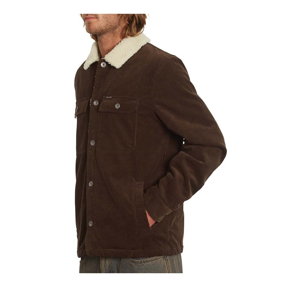 Volcom KEATON - Veste Homme dark brown