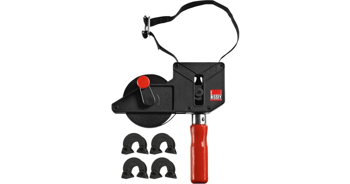 BESSEYBandspanner BAN700  (Zwart/rood, 7 meter)