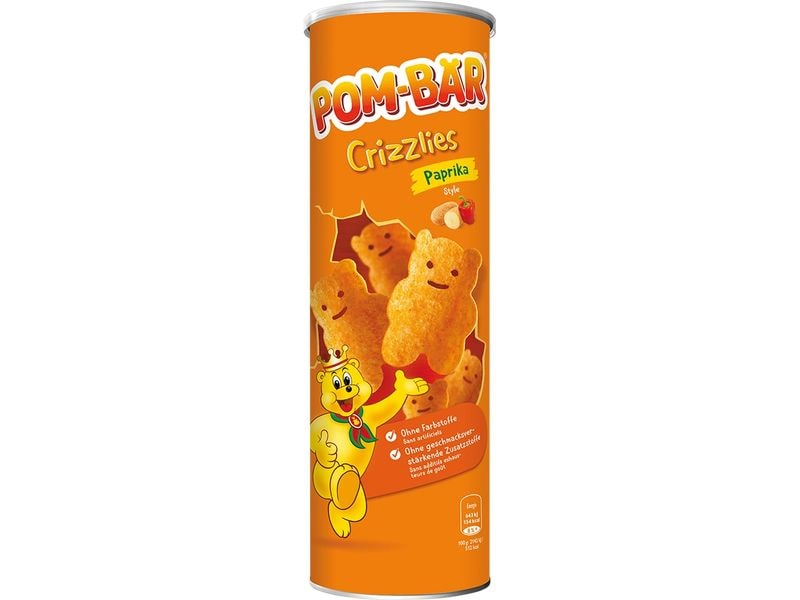 Pom-Bär Chips Crizzlies Paprika 150 g Kartoffelchips in Bärenform