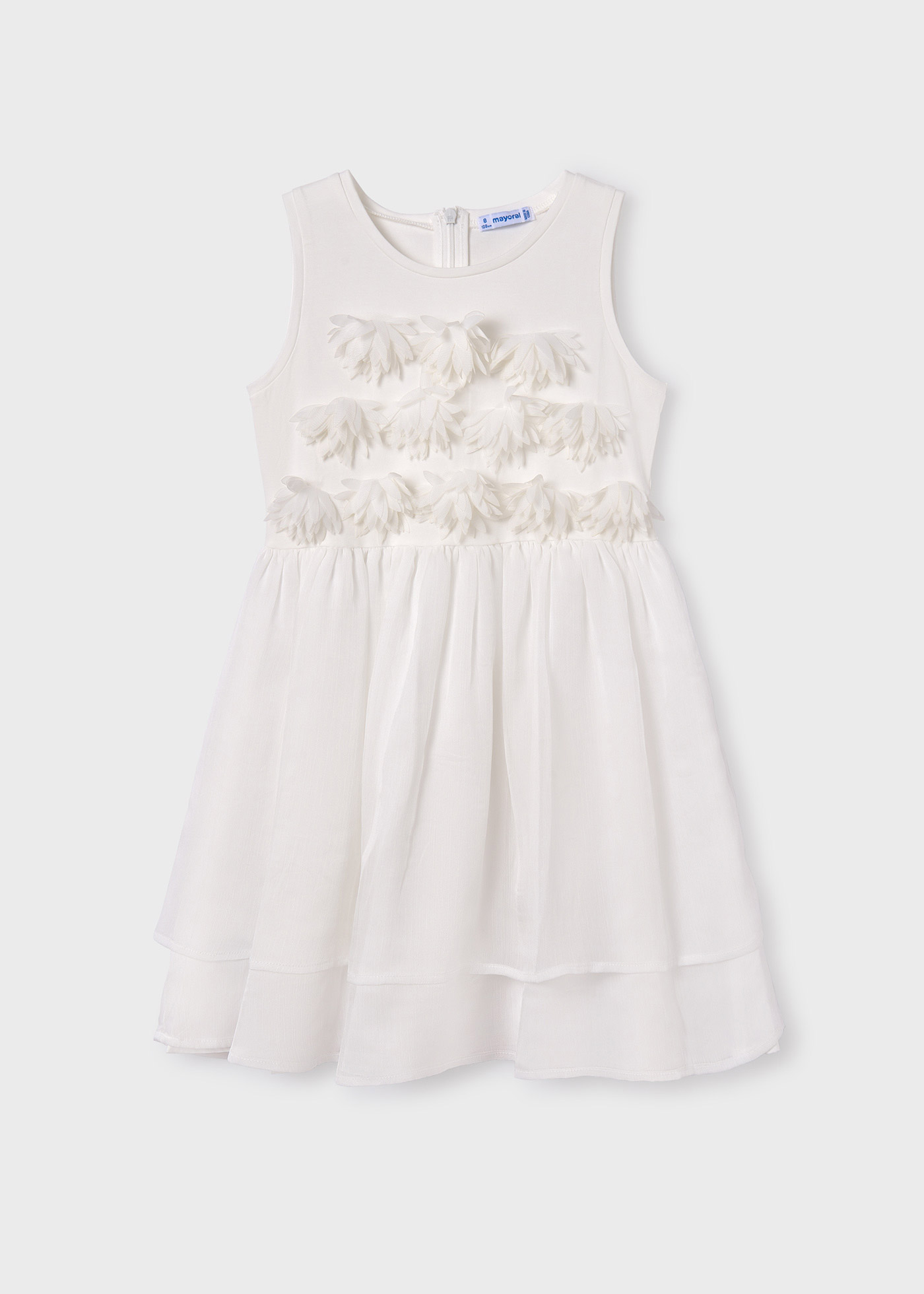 vestido infantil com apliques