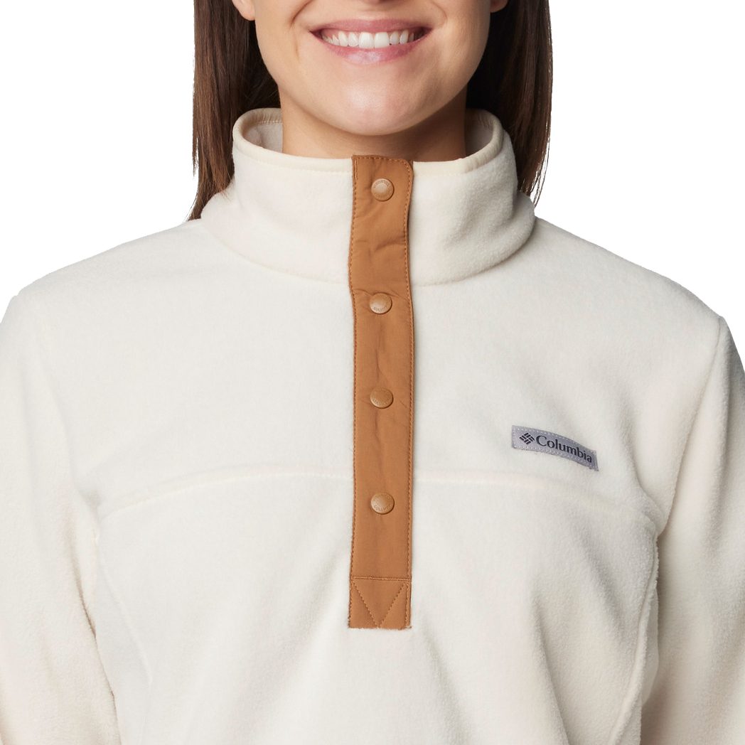 Columbia Benton Springs™ 1/2 Snap Pullover Damen chalk