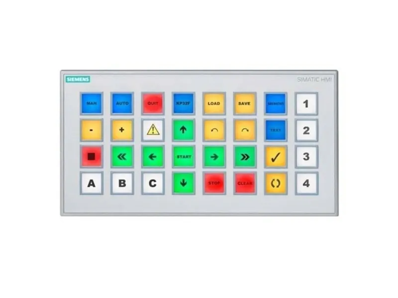 Siemens SIMATIC HMI KP32F PN, Nøglepanel, Grå, DC, 24 V, Tyskland, 1,85 kg