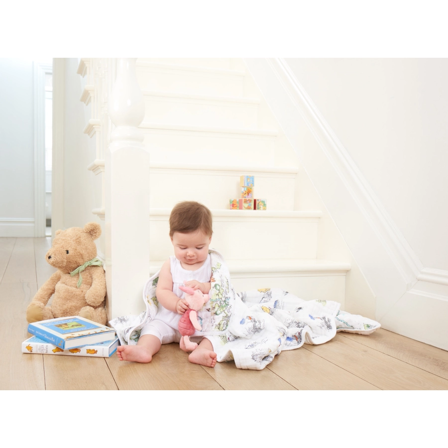 aden + anais™ Musslindecke Winnie the Pooh