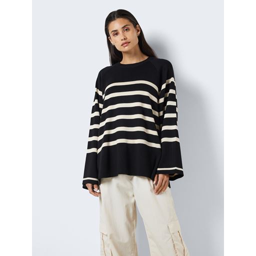 Noisy May Fifi Striktrøje, Sort, XL