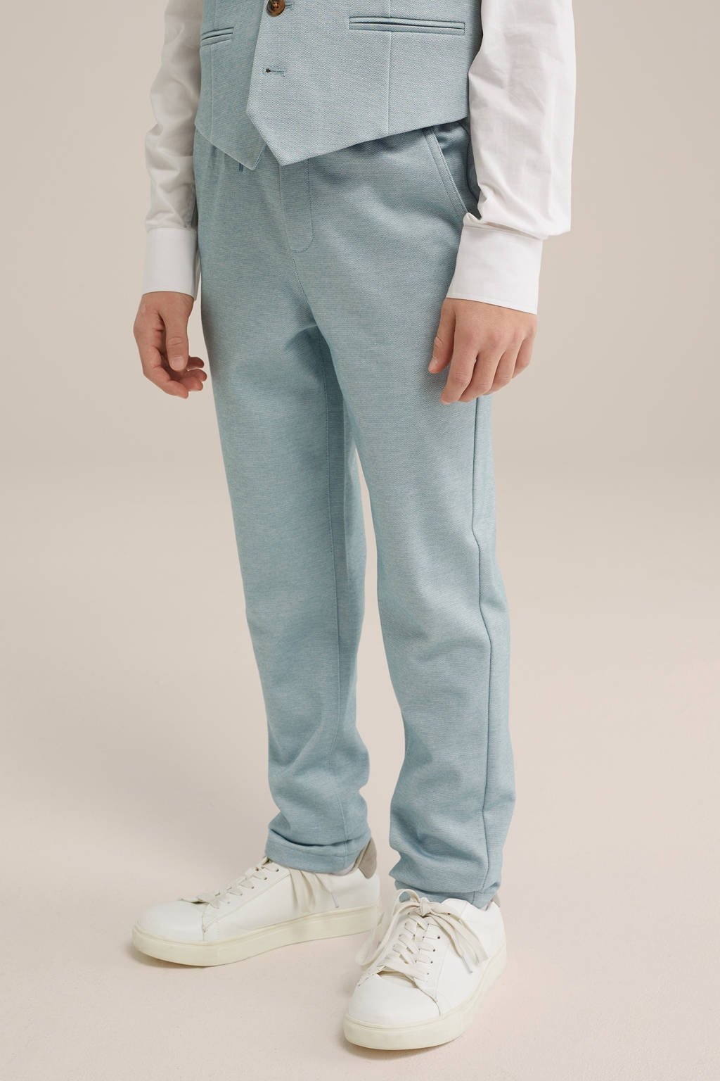 WE Fashion slim casual broek
