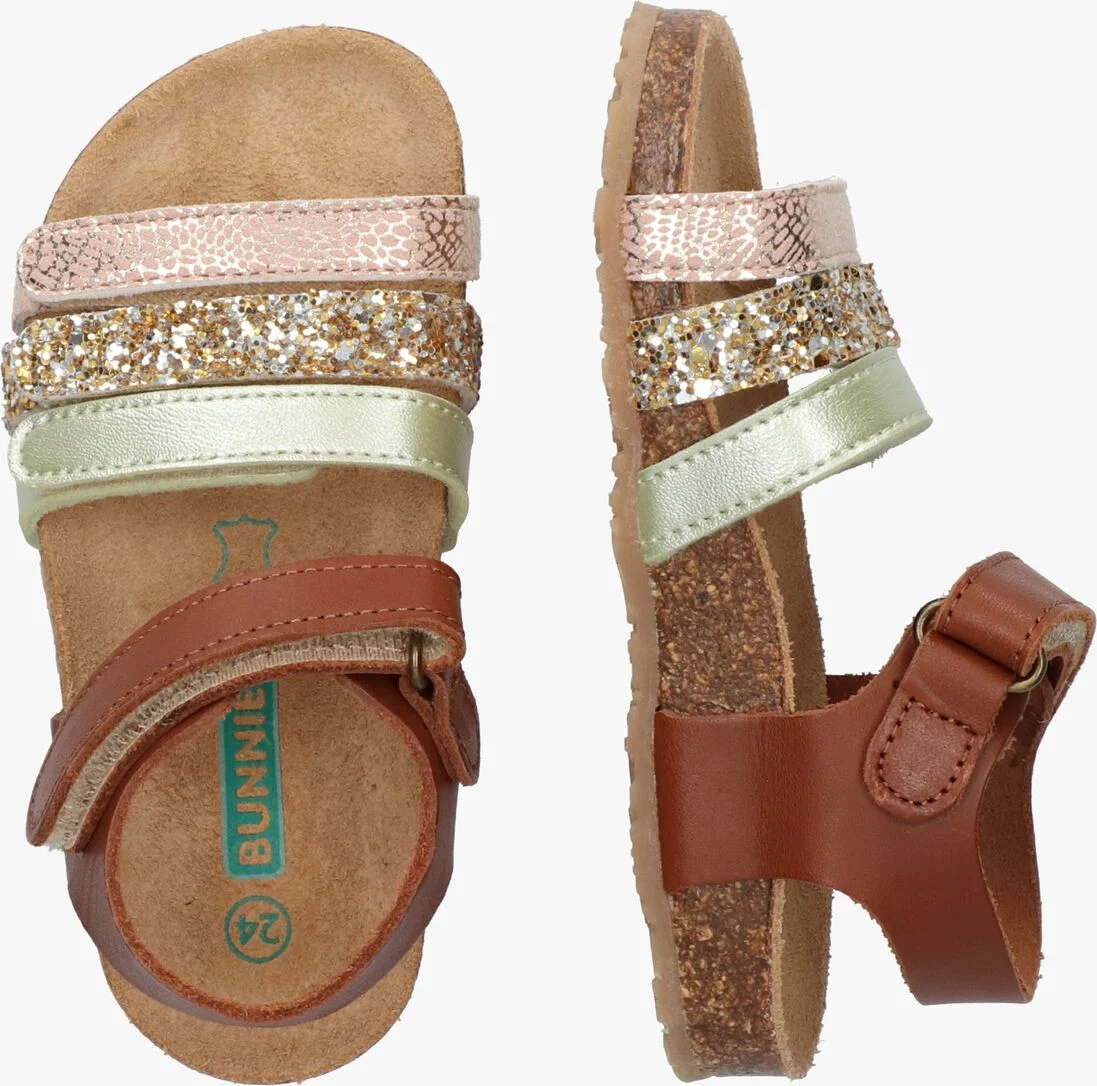 BUNNIESJR cognac bunniesjr sandalen babs beach