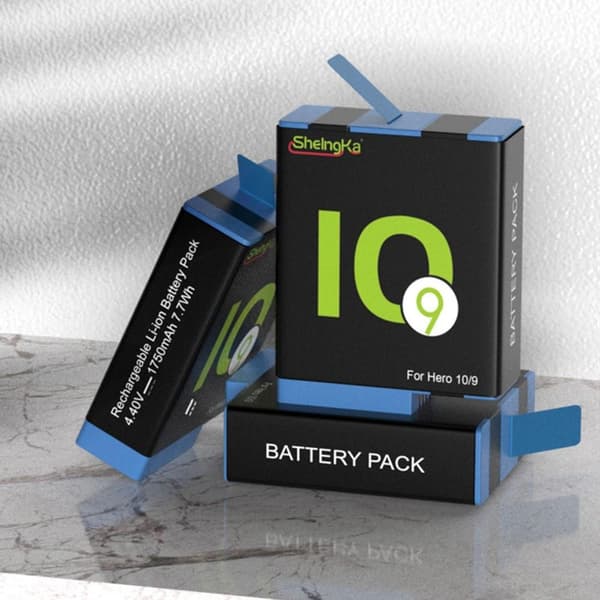 Batteri til GoPro Hero 9/Hero 10 1750mAh