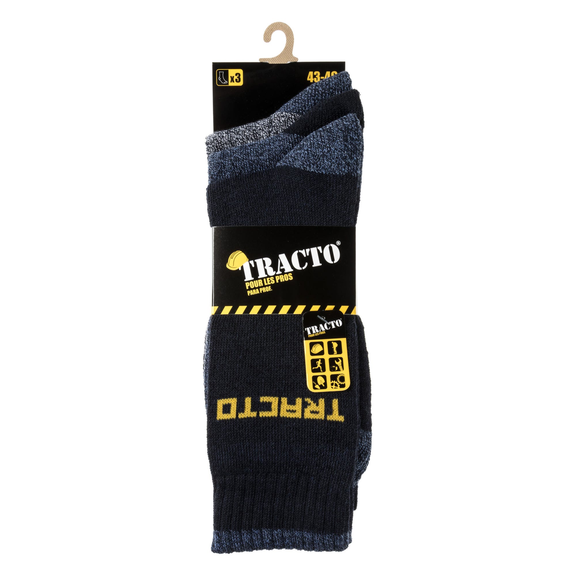 Chaussettes Homme bleu marine