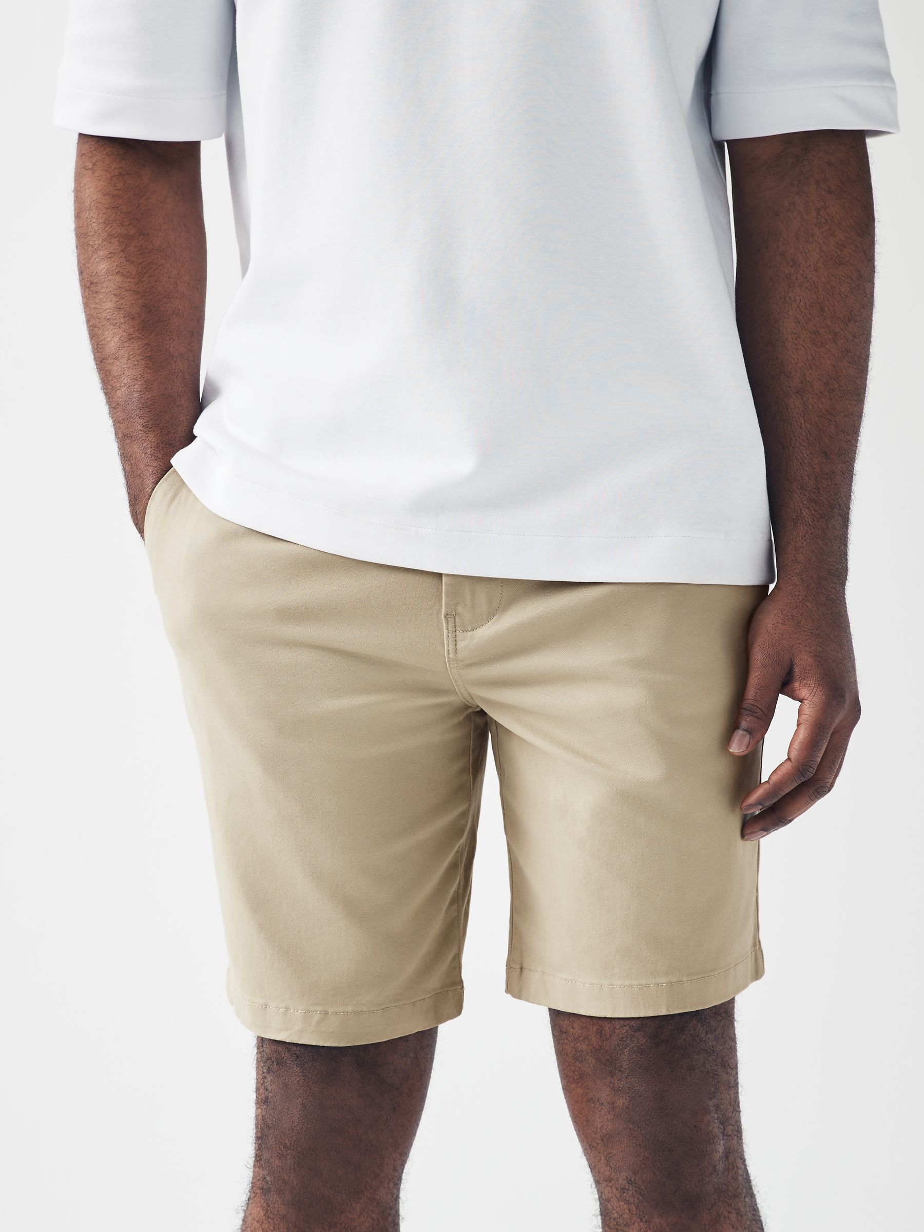 Multi - Slim Fit - Set van 4 chinoshorts met stretch