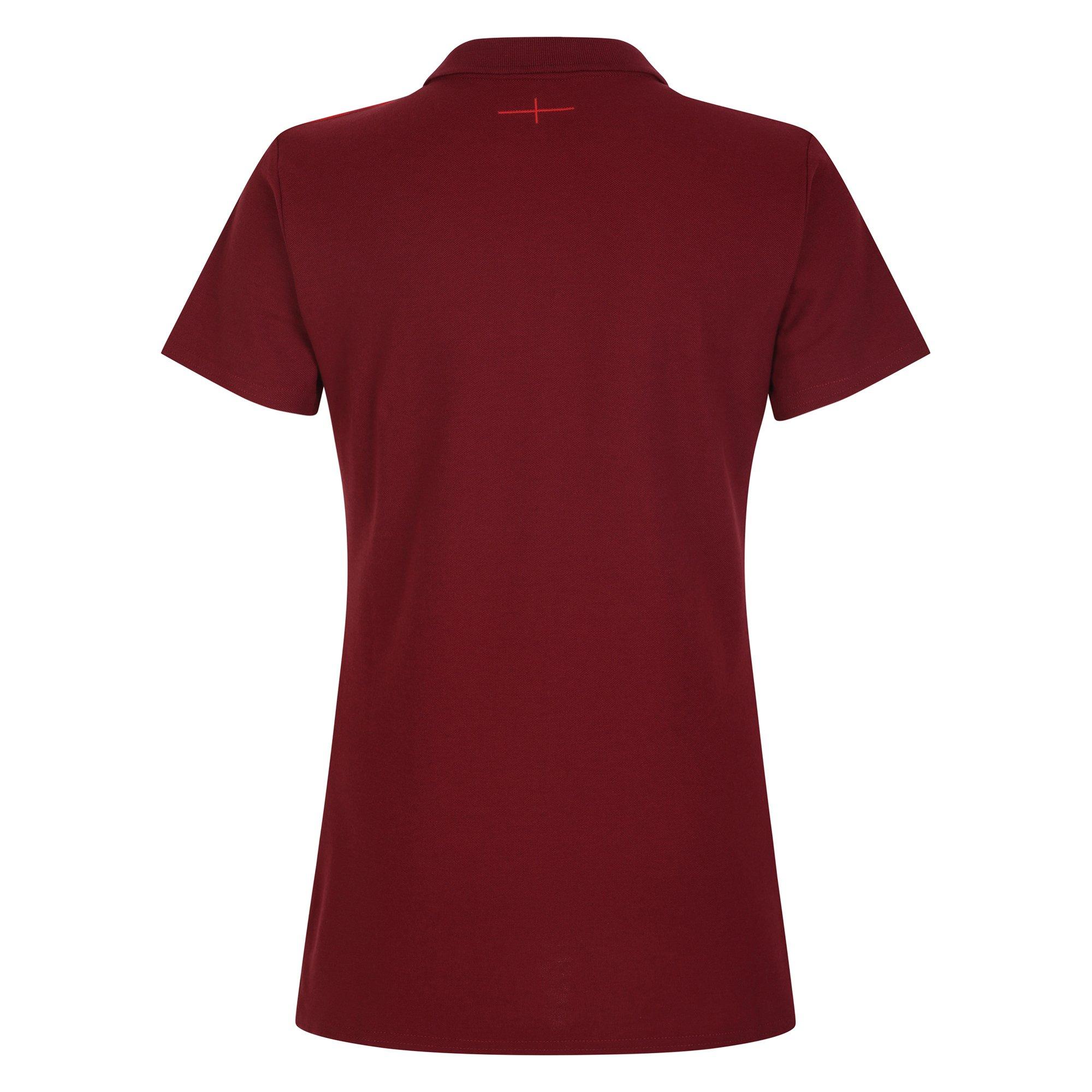 Umbro England Red Roses Rugby CVC Polo Shirt 2023 Womens