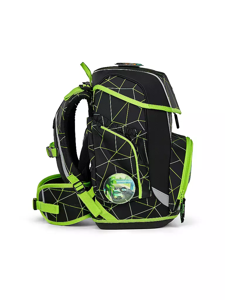 ERGOBAG Schultasche Set 5tlg CUBO CyBär Race schwarz