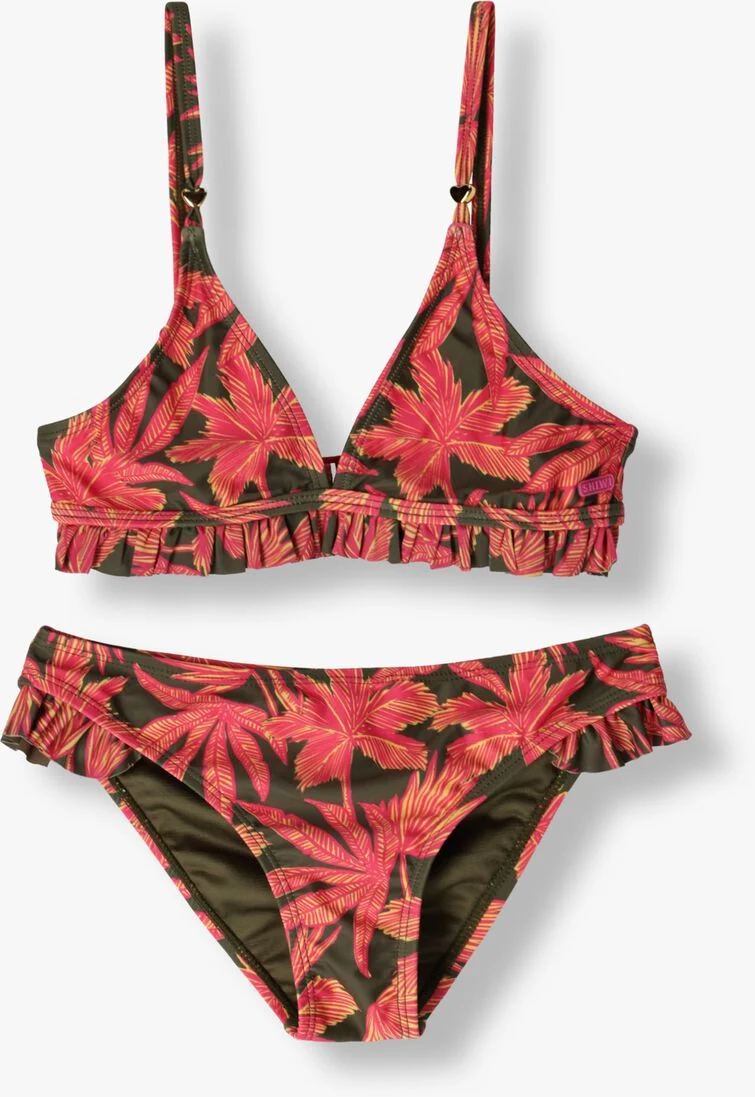 SHIWI groene shiwi  rosie bikini set palm leaves