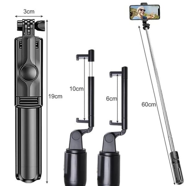 Selfiestang / Selfie Stick - iPhone/Android - Bluetooth