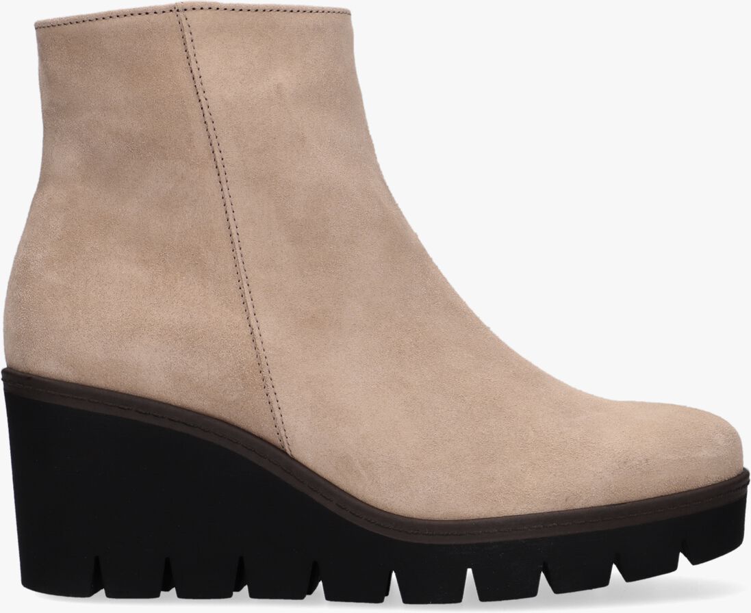 GABOR beige gabor enkellaarsjes 780.1