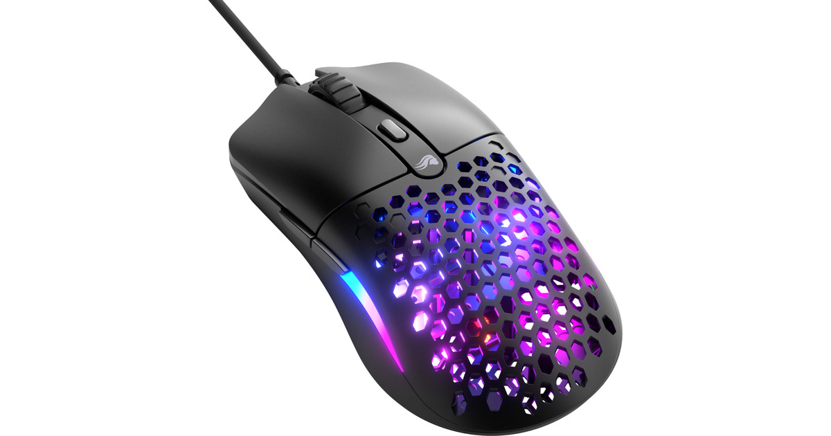GloriousModel O Eternal gaming muis  (Zwart, 100 - 12.000 DPI, RGB)