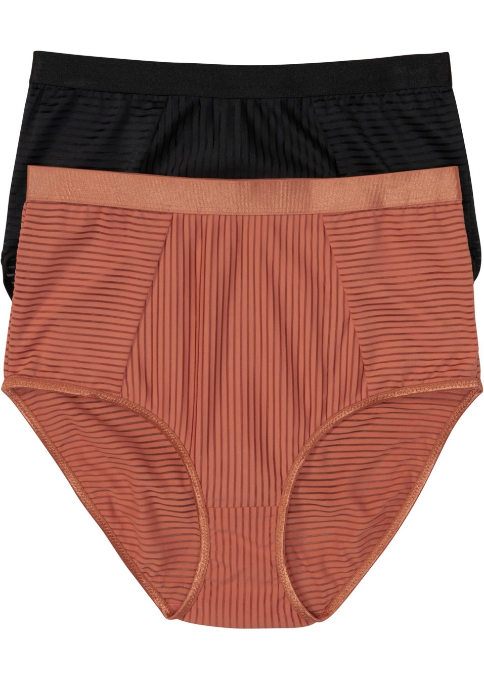 Lot de 2 slips taille haute