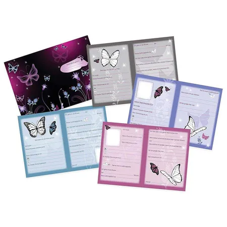 Goldbuch Freundebuch: Schmetterling, DIN A5