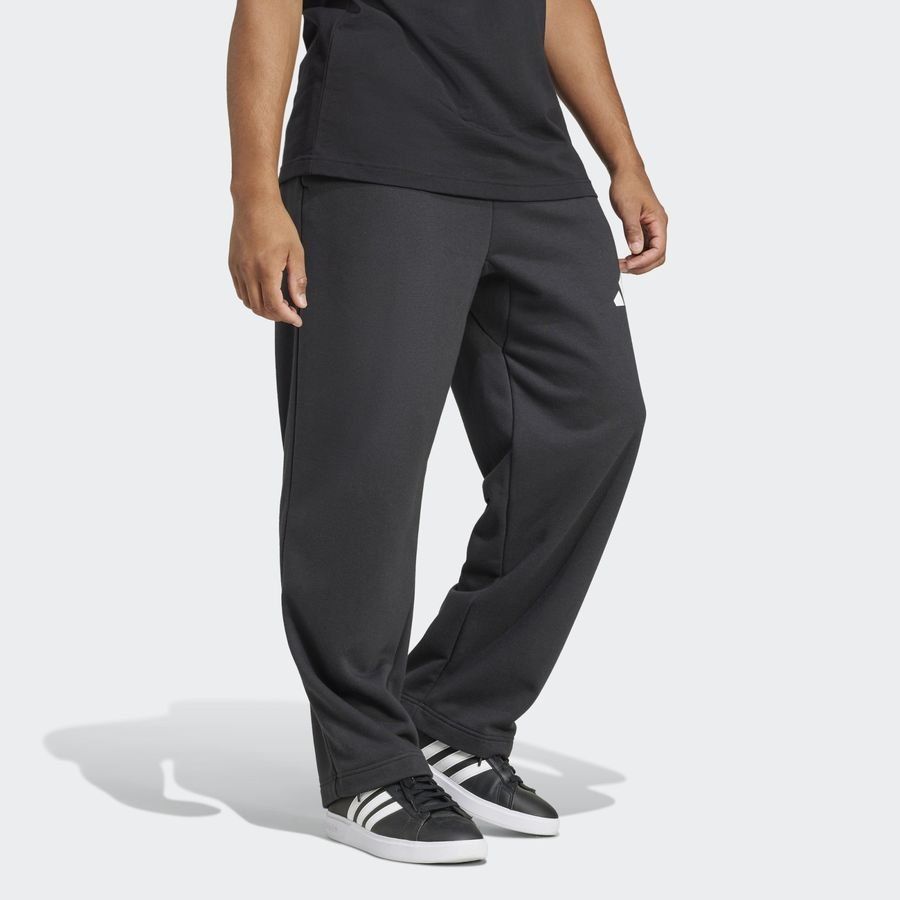 Adidas Essentials Wide Leg 3 Bar Logo Pants