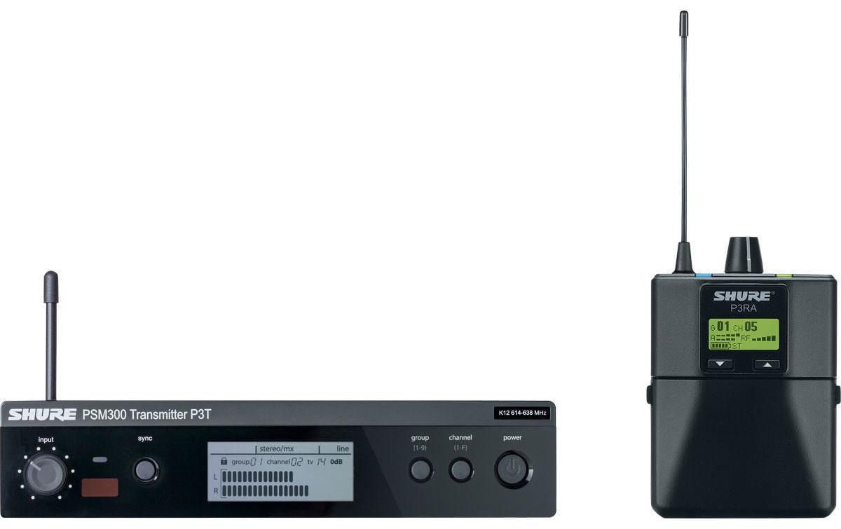 In-Ear Monitoring-System PSM300 P3TERA-K3E<br>In-Ear Monitoring-System