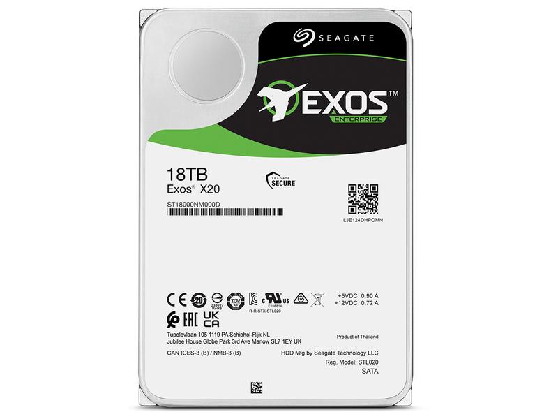 Seagate Harddisk Exos X20 3.5