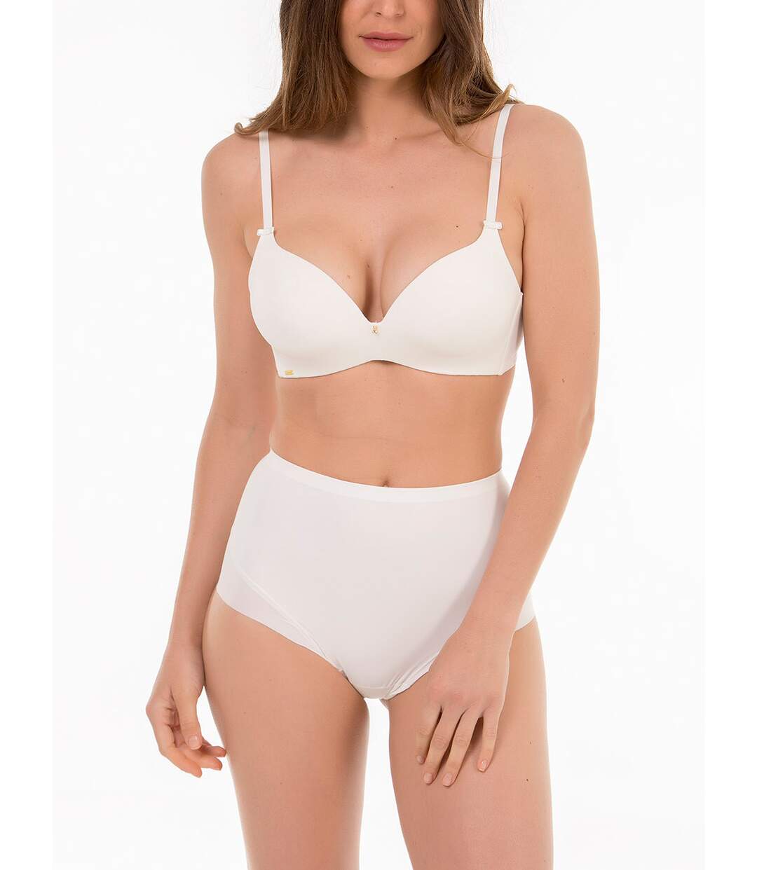 Soutien-gorge préformé multipositions sans armatures Etna Selmark ivoire