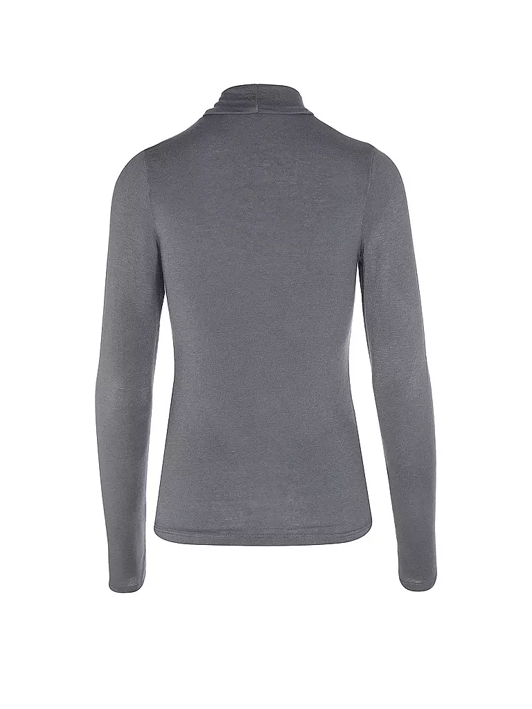 TELA Rollkragenshirt MATHILDE grau