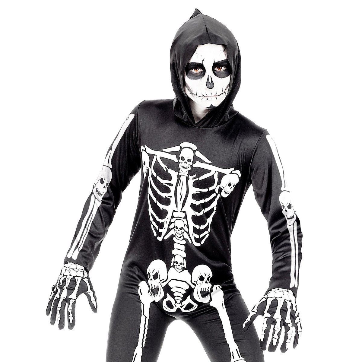 Halloween Handschoenen Kind Skelet