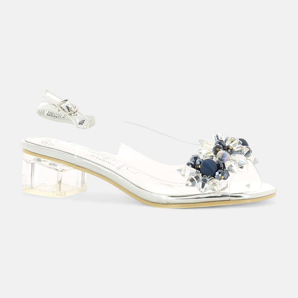 Nu-pieds Femme argent