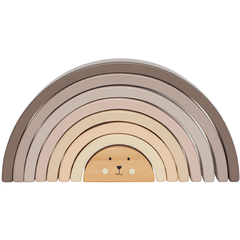 JaBaDaBaDo Stapelspiel Regenbogen Nature, W7223