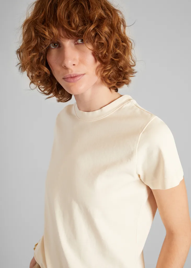 T-shirt en coton biologique épais L'Exception Paris