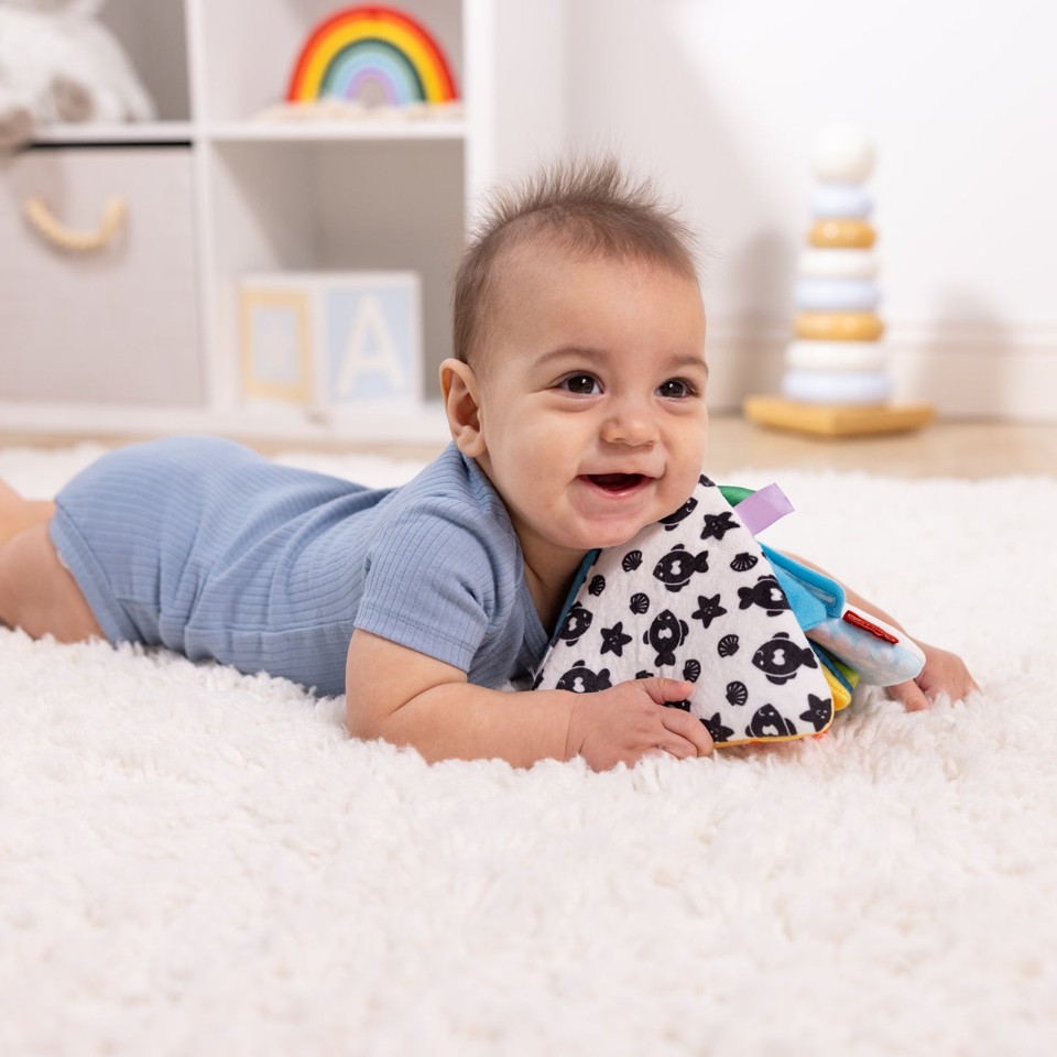 Melissa & Doug - Ocean Tummy Time Triangle