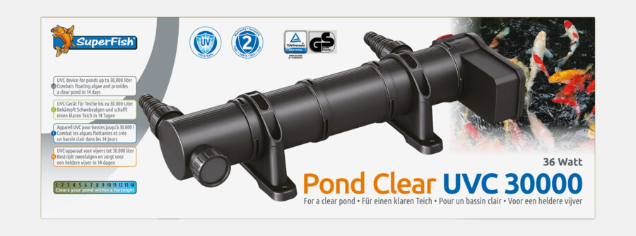 Superfish Pondclear UVC 36W/30.000 Ltr
