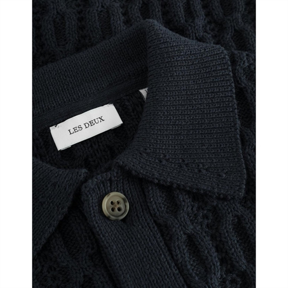 Dark Navy Garret Striktrøje