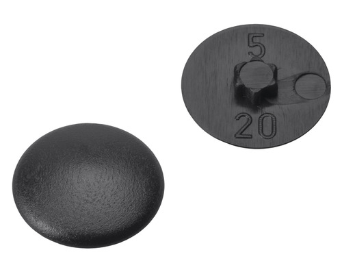 Afdekkap voor I-Star T 20, zwart kunststof, 200 stuks