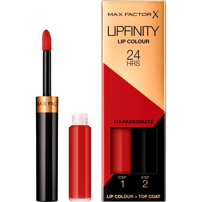 Max Factor Lipfinity Lip Colour Lipstick 110 Passionate