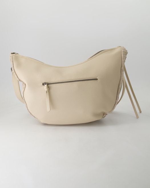 FREDsBRUDER Natural Flow Hobo Handtasche in Beige
