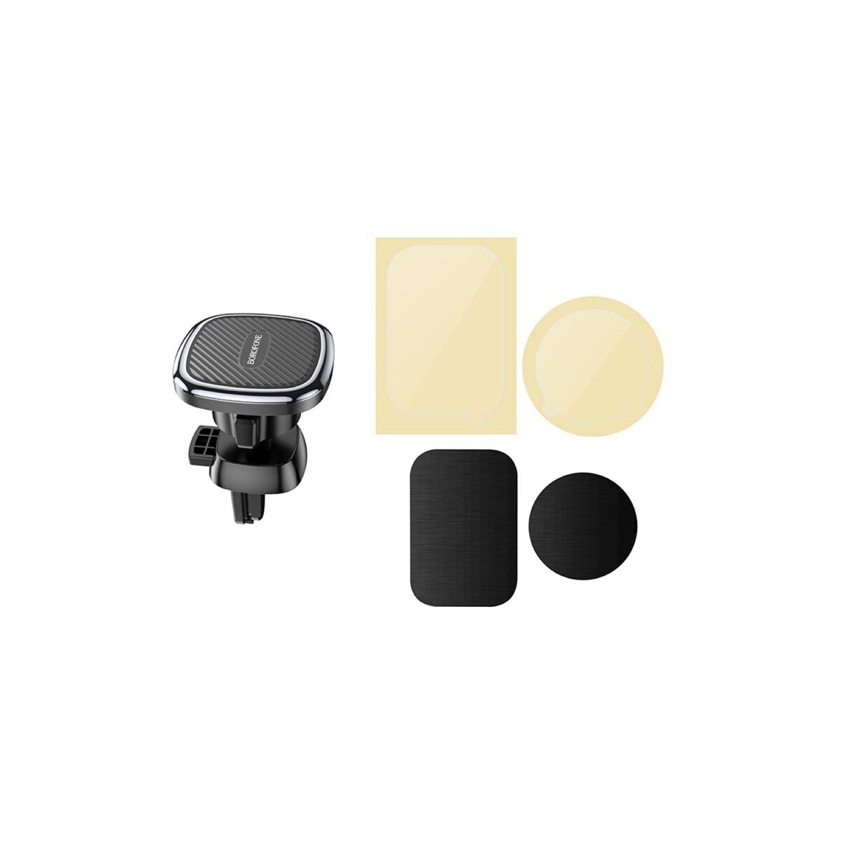 Borofone BH67 Magnetic bilholder - Svart