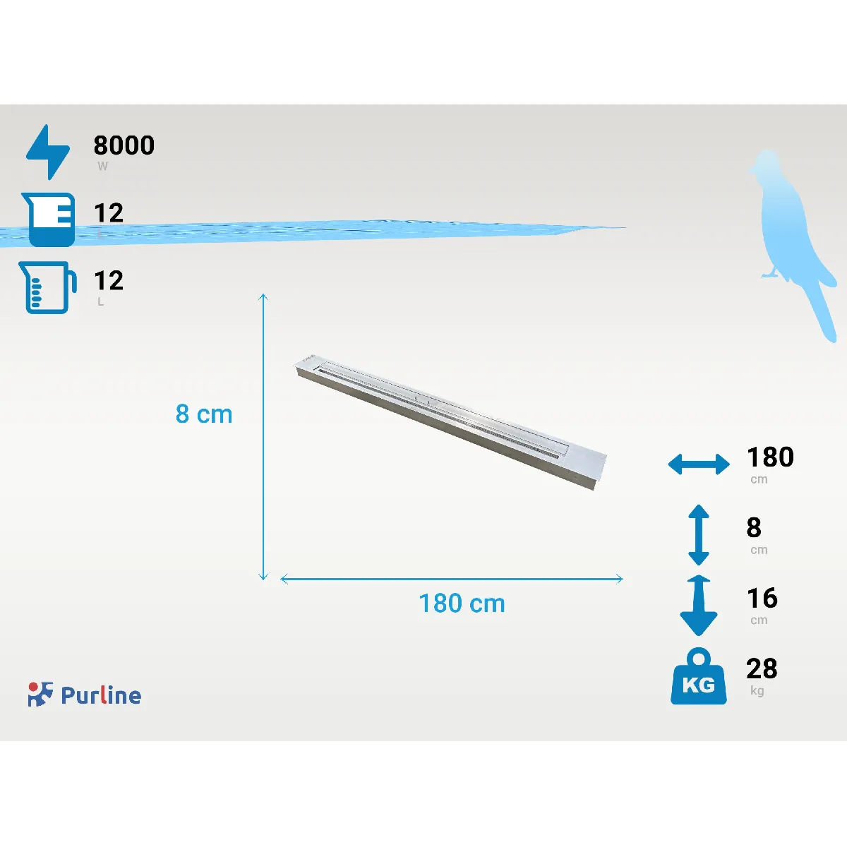 Purline Grand Bloc de Combustion