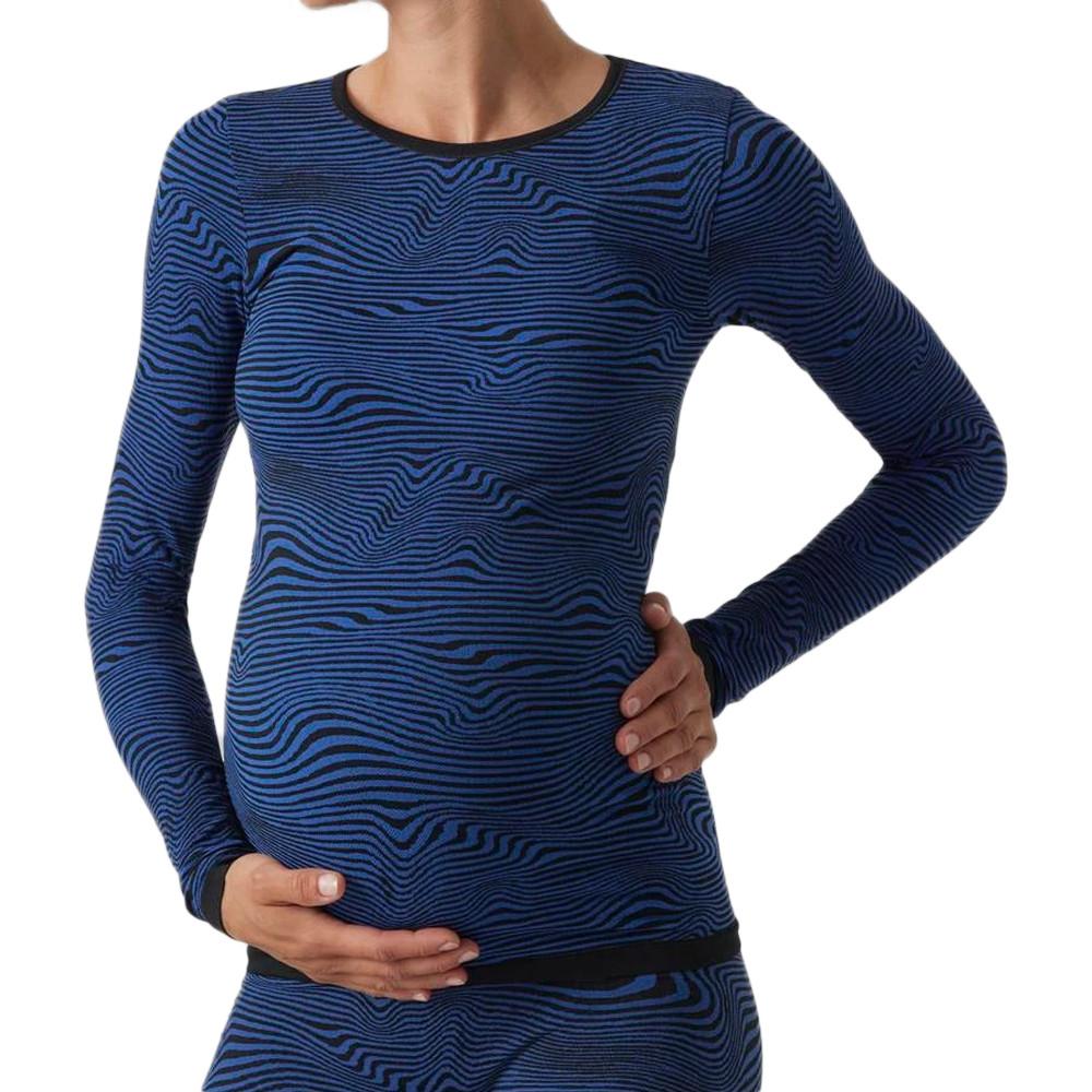 Mamalicious T-shirt Manches Longues Bleu Femme Mamalicious Kenya