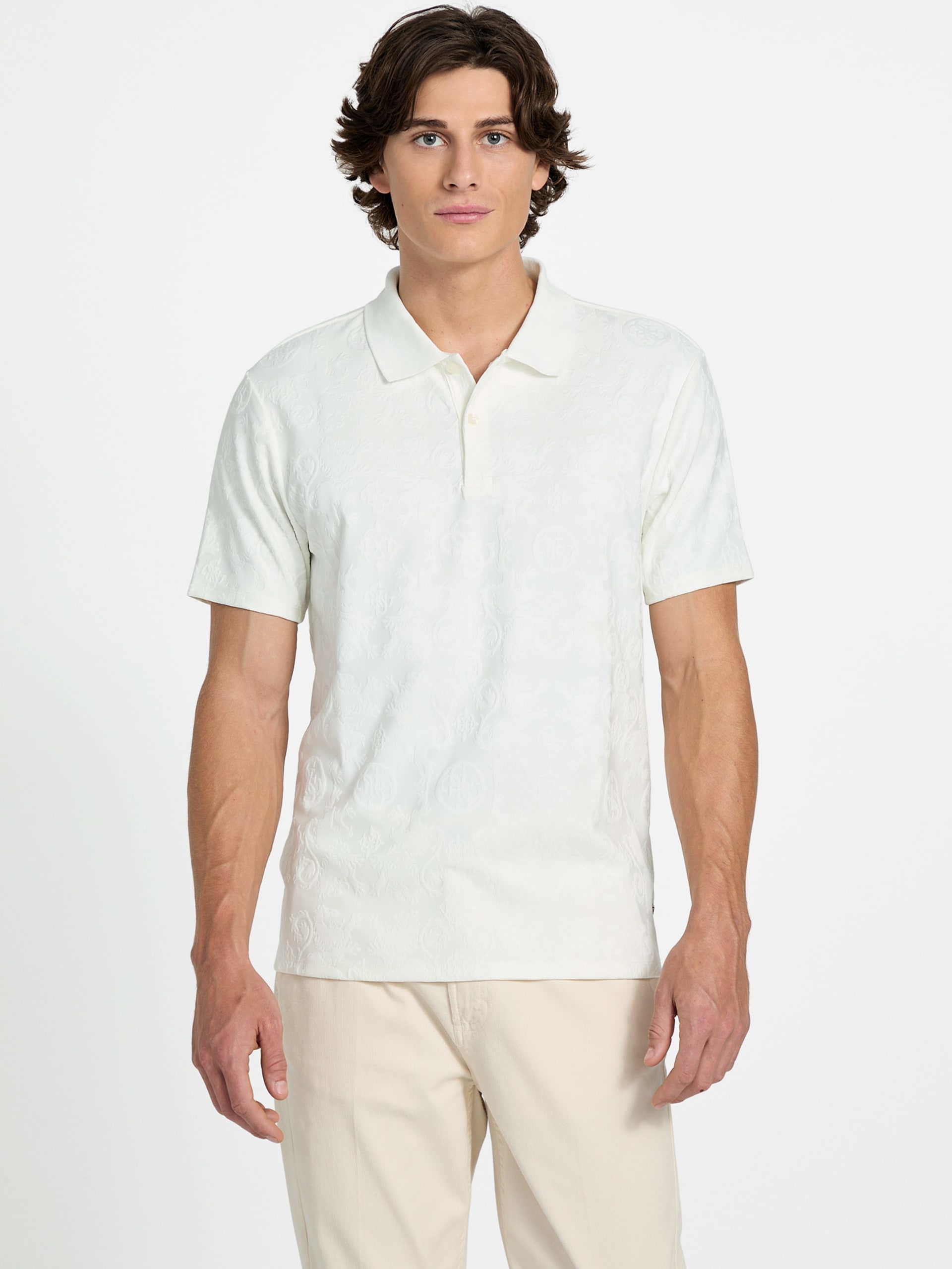 Polo Eco Tonal Jacquard