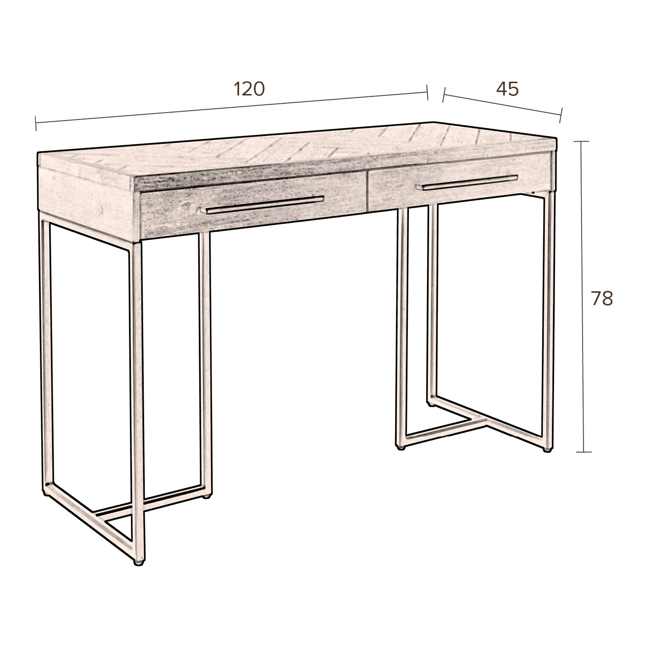 Dutchbone Class Sidetable
