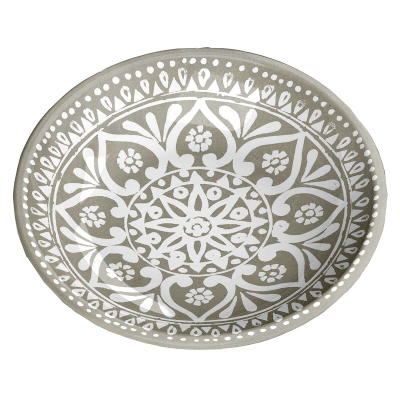 TarHong Katzennapf Melamin-Schale Boho taupe