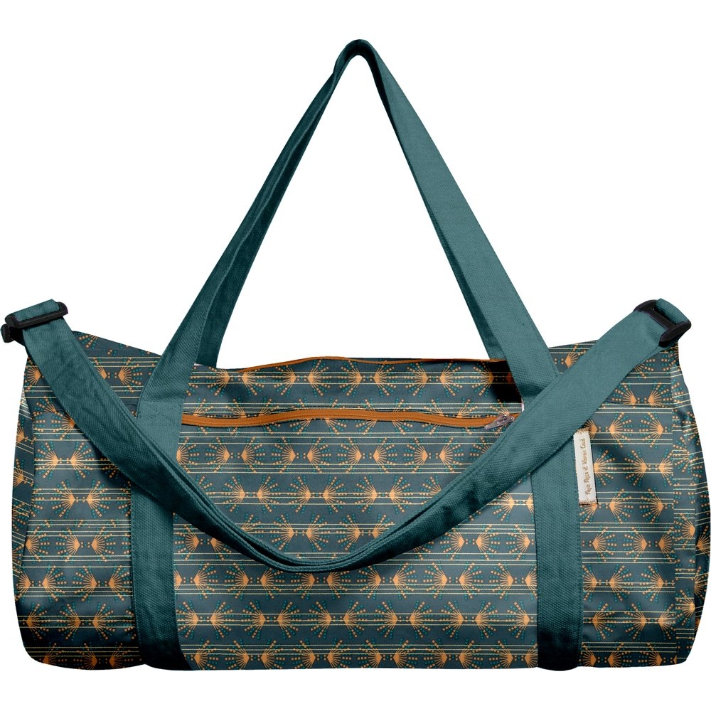 Sac De Sport Eventail Or Vert