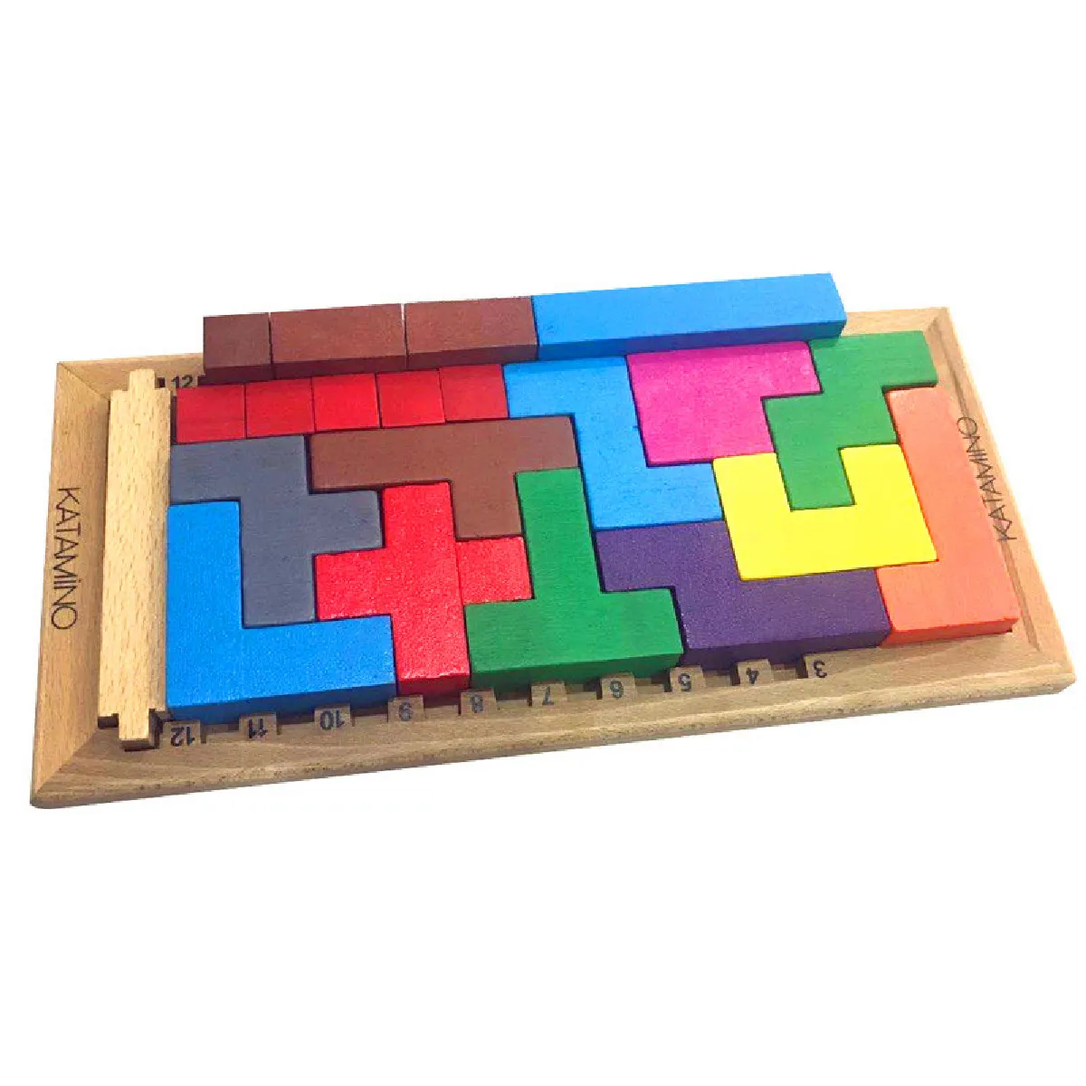 Universal Puzzle Tetris en Bois