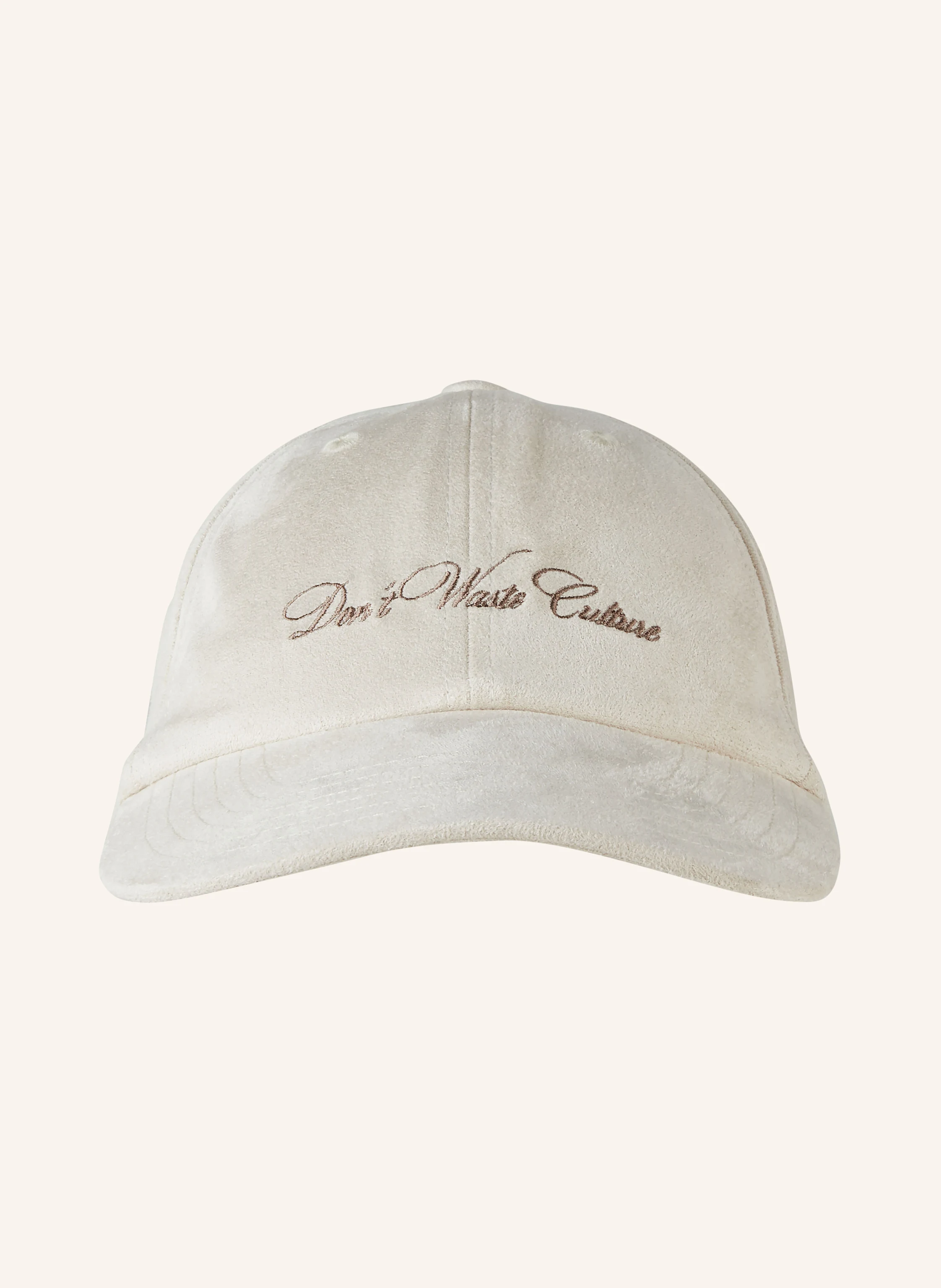 don't waste culture Cap in Lederoptik