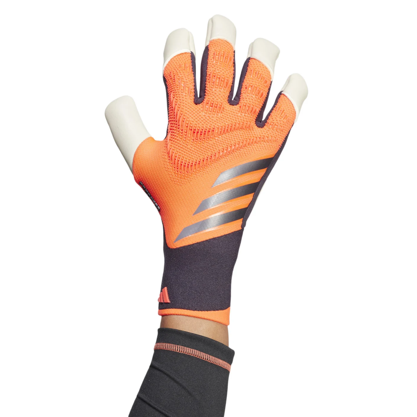 Adidas Predator Pro Hybrid Keepershandschoenen Oranje Zwart Wit