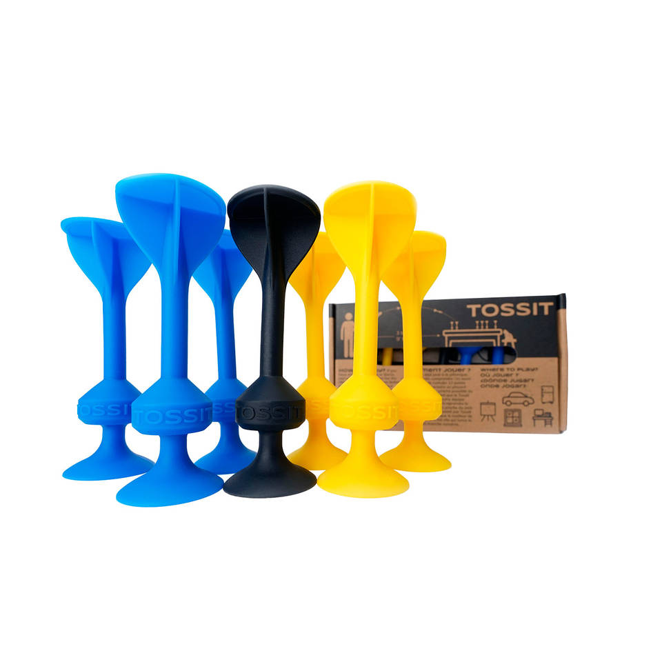 TOSSIT Starter Pack - blauw/geel